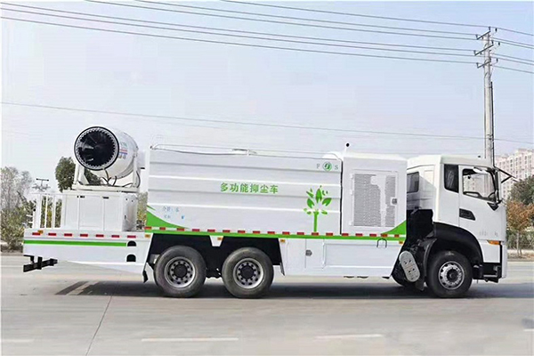 國六東風天龍18噸方罐多功能抑塵車