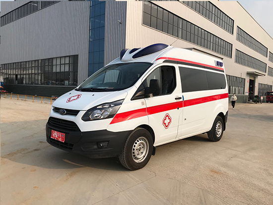 國(guó)六福特全順V362負(fù)壓救護(hù)車